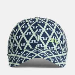 J.Lindeberg Jim Print Cap | Geo JL Navy