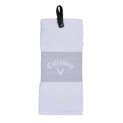 Callaway Tri-Fold Towel White