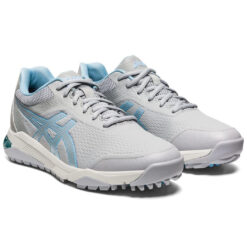 Picture of Asics Women's Gel Course Golf Shoes Grey and Arctic Sky