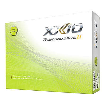 XXIO Rebound Golf Balls Lime Yellow