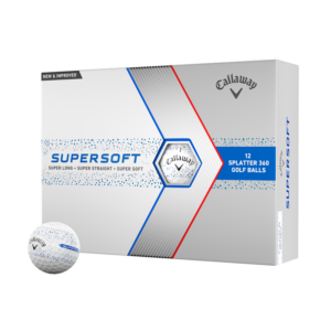 Callaway Supersoft Splatter 360 Dozen Golf Balls