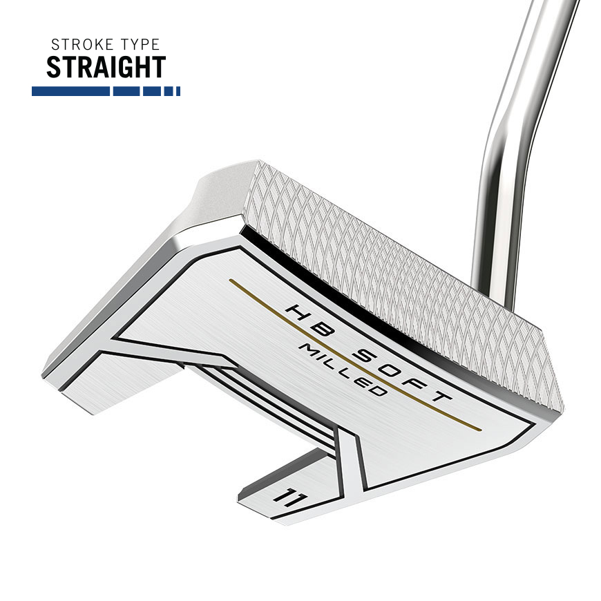 レフティ Cleveland HB Soft Milled パター ＃11 Cleveland HB Soft Milled 11 Putter | Steel Shaft - Single