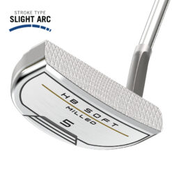 Cleveland HB Soft Milled 5 Putter Steel Shaft Slant Neck
