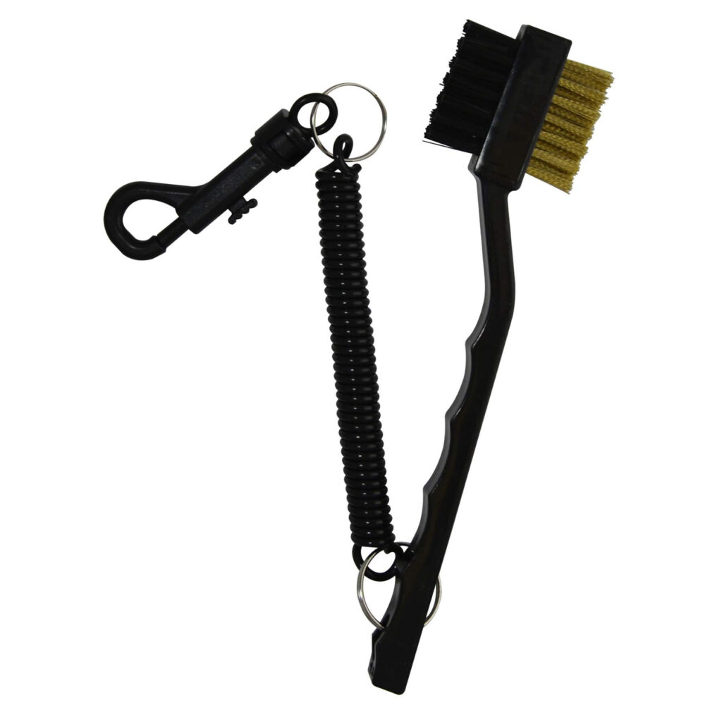 Pride Sports Utility Brush with Cord & Clip Riverside Golf Golf