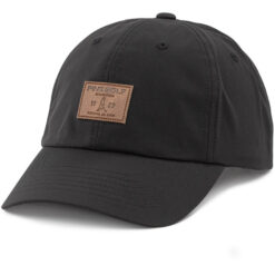 Image of a Black Ping Back Nine Leather Cap