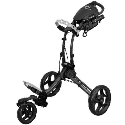 Clicgear Rovic Rv1s Rovic RV1S 2.0 Golf Push Cart by Clicgear | Black - Riverside Golf Centers