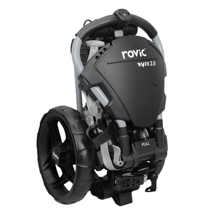 Rovic RV1S 2.0 Golf Push Cart by Clicgear | Silver - Riverside