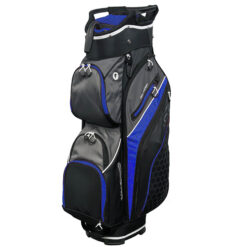 Image of Golf Trends Sidekick Combo Cart and Ranger Bag Black & Royal