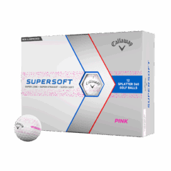 Callaway Supersoft Splatter 360 Pink | Dozen Golf Balls