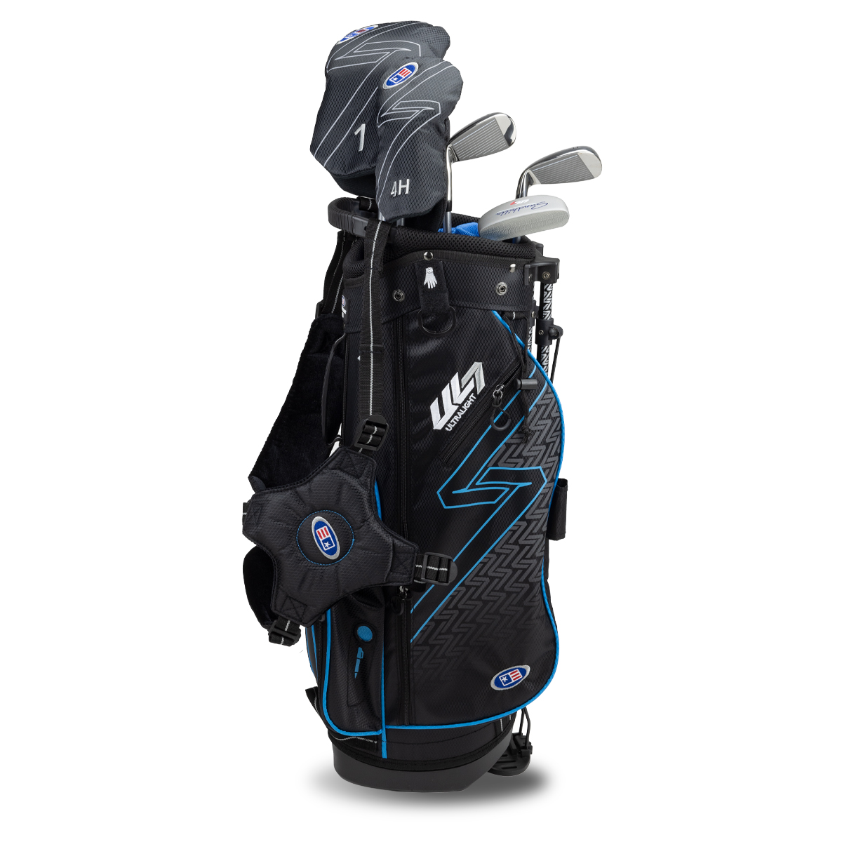 US Kids UL7 48 5-Club Junior Set Graphite | Black / Teal Bag