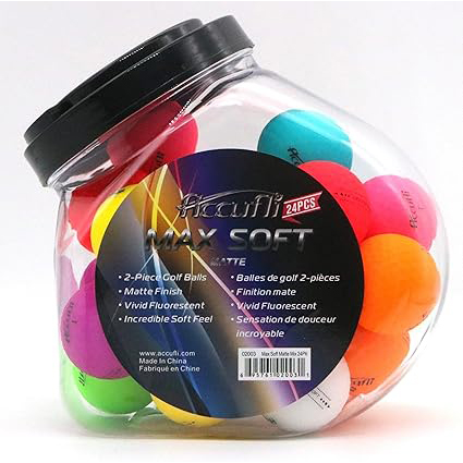 Accufli Max Soft 2 Dozen Golf Balls
