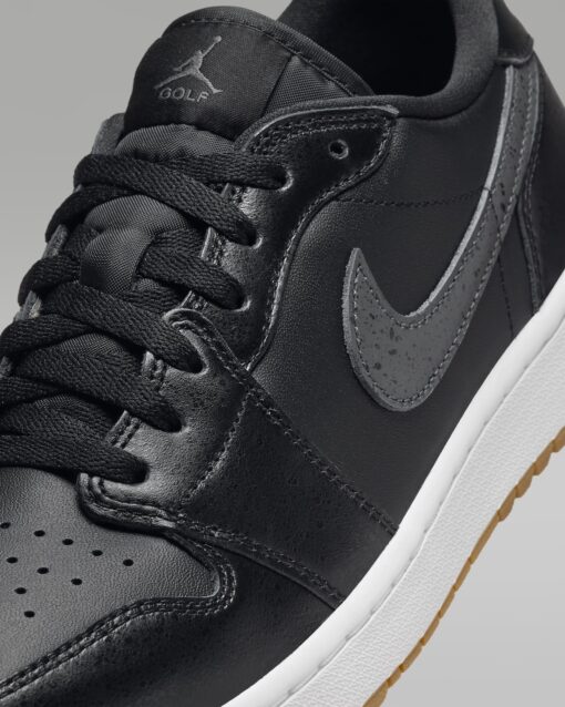 Nike Air Jordan 1 Low G Golf Shoes | Black / Gum / White Size 5.5