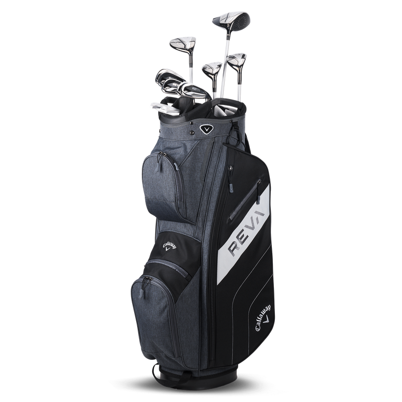 Callaway Women's REVA 11-Piece Cart Bag Complete Set | Black