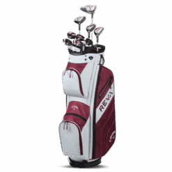 Callaway Women's REVA 11-Piece Cart Bag Complete Set | Eggplant