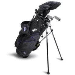 US Kids UL7 54 5-Club Junior Set Graphite | Black / Purple Bag