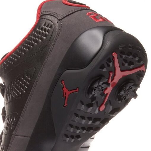 NIKE AIR JORDAN 9G NRG U24 ゴルフ 28cm Nike Air Jordan 9 G Spiked Golf Shoes | Black / Red (Web Only