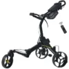 Image of Alphard CyberCart Electric Golf Caddy Black & Yellow with Remote