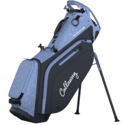 Image of Women's 2025 Callaway Fairway 14 Stand Bag Hydrangea Floral & Midnight