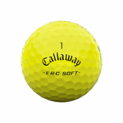 Callaway ERC Soft Triple Track Golf Balls | Yellow - Dozen Pack