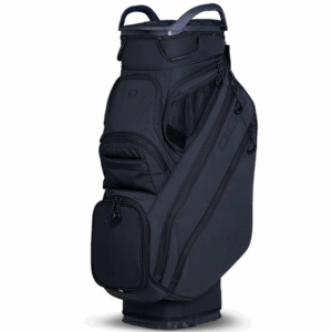 Ogio Silencer Cart Bag Black (2025) Riverside Golf Golf