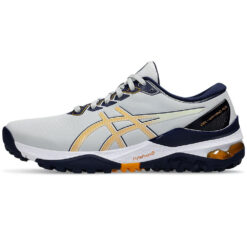 Image of Men's Asics Gel Kayano Ace 2 Glacier Gray & Amber Back Left