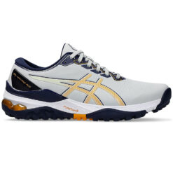 Image of Men's Asics Gel Kayano Ace 2 Glacier Gray & Amber Back Right