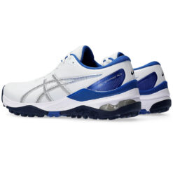 Image of Men's Asics Gel Kayano Ace 2 Golf Shoes White & Peacoat Left Back