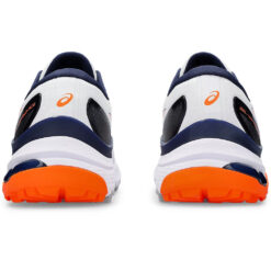Image of Asics Gel Kayano Ace 2 Golf Shoes White and Shocking Orange Back
