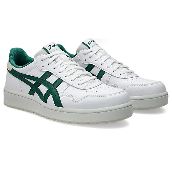 Asics Men's Japan S Golf | White / Jasper Green (Web Only