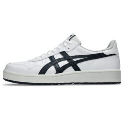 Image of Men's Asics Japan S Golf Shoes White & Midnight Left