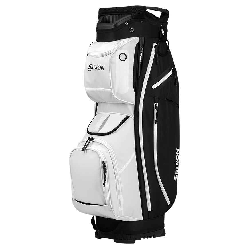 Srixon Signature Series S3 Cart Bag | Black / White - Riverside