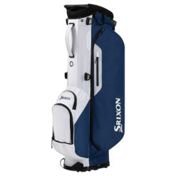 Image of Srixon Ultra Light Stand Bag Navy & White Front Side View
