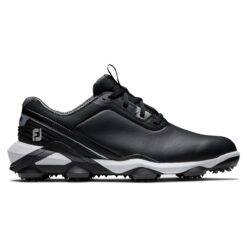 FootJoy Men's Tour Alpha | Black / White - Wide Width - Size 11.5