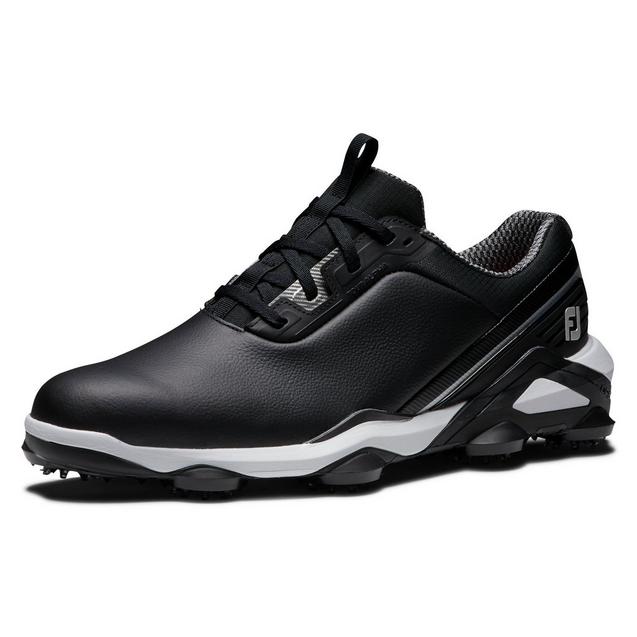 FootJoy Men's Tour Alpha | Black / White - Medium Width