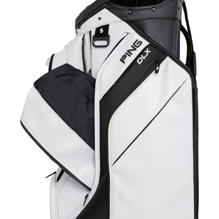 Ping DLX Cart Bag | White - Riverside Golf Centers
