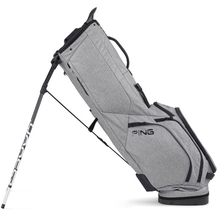 Ping Hoofer Lite Stand Bag | Heather Grey / Navy - Riverside Golf