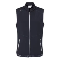 Ping Immy Ladies Fleece Vest | Navy - Riverside Golf - Golf Clubs