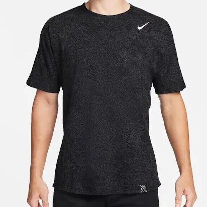 Nike Club Short Sleeve Top Black