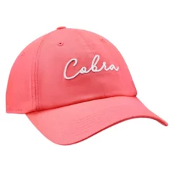 Image of Cobra Women's Sunset Script Golf Cap Summer Sunset & White Glow