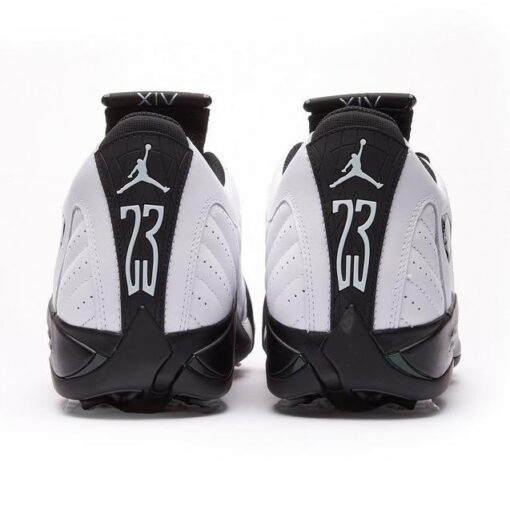 Nike Air Jordan 14 G Spiked Golf Shoe | White / Green / Black