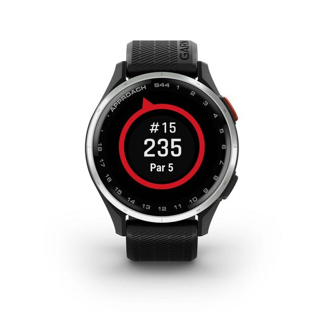 Garmin Approach S44 GPSウォッチ Garmin Approach S44 GPS Watch | Silver Aluminum Bezel with