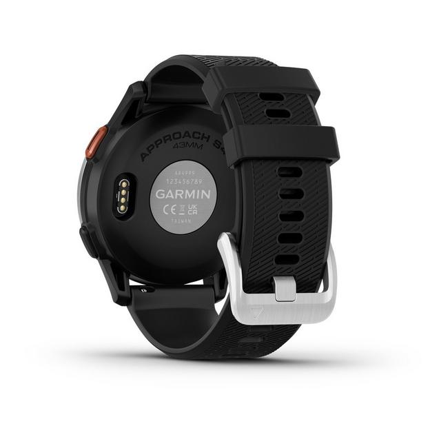 Garmin Approach S44 GPS Watch | Silver Aluminum Bezel with