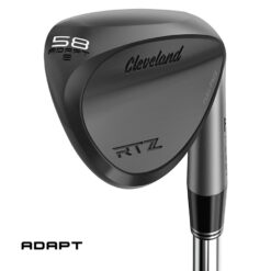 Image of Cleveland RTZ ADAPT Full Face Black Satin Wedge