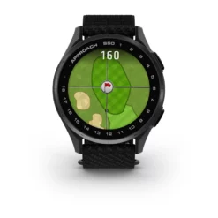 Garmin Approach S50 GPS Golf Smartwatch | Slate Aluminum Bezel