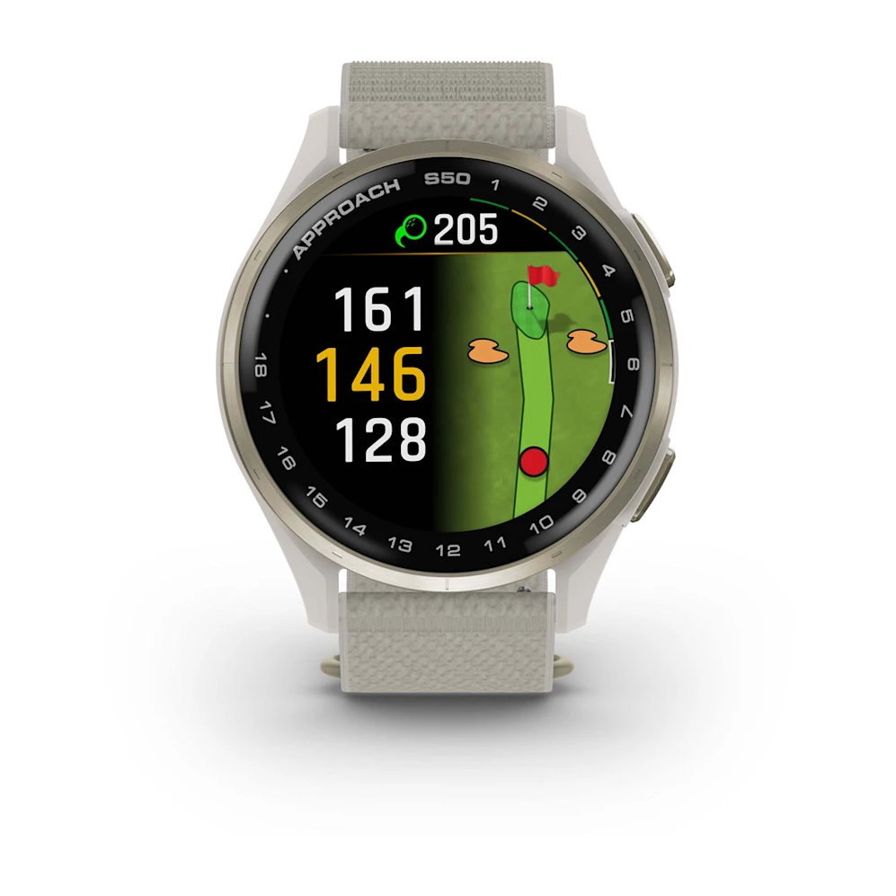 GARMIN Approach S50 GPSゴルフナビウオッチ Garmin Approach S50, Advanced Golf GPS Smartwatch, AMOLED Display