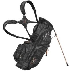Image of Mizuno BR-DX 14 Way Hybrid Golf Stand Bag Black Camo & Copper