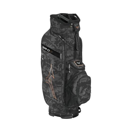 Mizuno BR-D3C Cart Golf Bag | Black Camo / Copper (2025