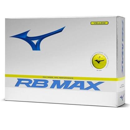 ボール Nobu Mizuno RB Max Golf Balls | Yellow - Dozen Pack - Riverside Golf