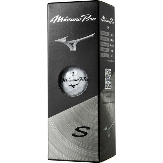 Mizuno Pro S Golf Balls | White - Dozen Pack - Riverside Golf