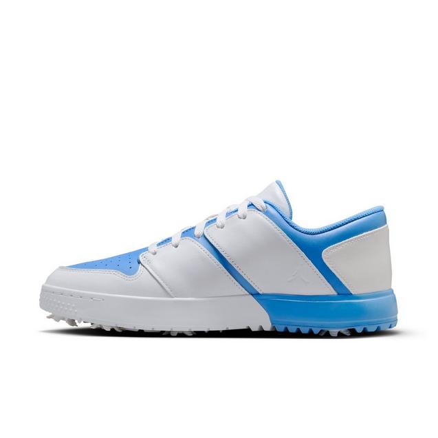 Nike Jordan NU Retro Low G Spiked Golf Shoes | White / Blue